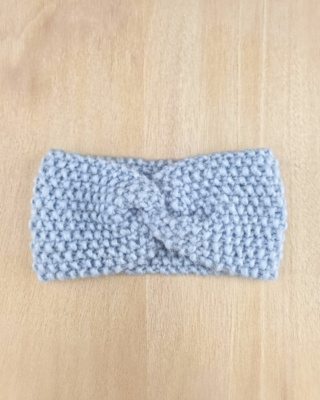 Opaska damska błękit