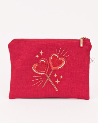 Portmonetka lizaki serca