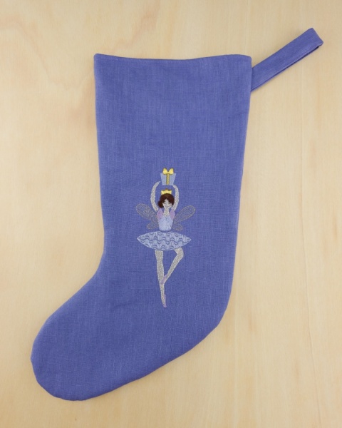Skarpeta świąteczna - baletnica